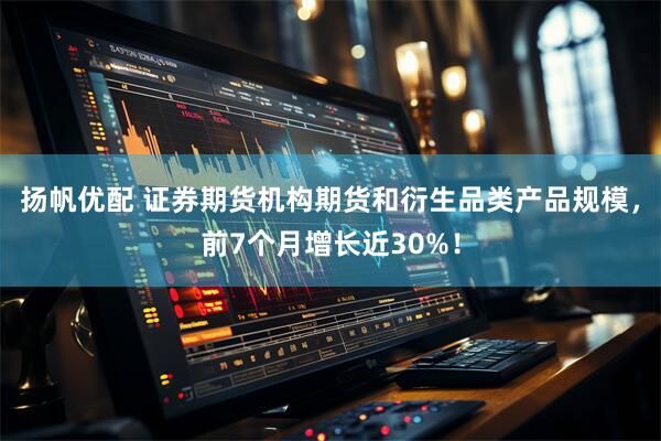 扬帆优配 证券期货机构期货和衍生品类产品规模，前7个月增长近30%！