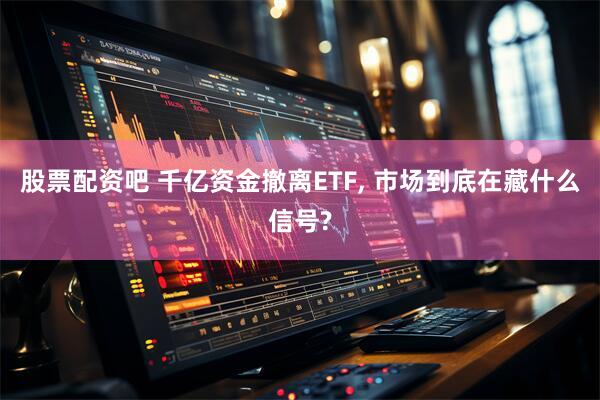 股票配资吧 千亿资金撤离ETF, 市场到底在藏什么信号?